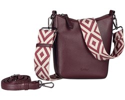 Gabor schoudertas Linda Cross Bag Berry (rood)paars