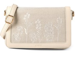 Gabor schoudertas Noelia Flap Bag Top Zip Mixed Beige crème