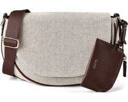 Gabor schoudertas Sibylla Saddle Bag Mixed Brown beige