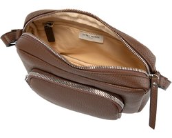 GERRY WEBER schoudertas Circadian Shoulderbag Dark Brown donkerbruin