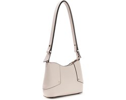 Guess Crossbodytas / Schoudertas Dames - Darcy - Logo Print - Beige