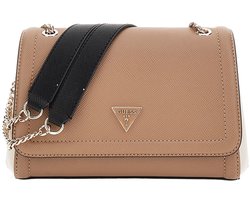 Guess Kleine Crossbodytas / Schoudertas Dames - Noelle ll - Cognac Multi