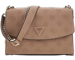 Guess Medium Crossbodytas / Schoudertas Dames - Cresida ll - Taupe