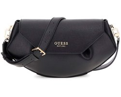 GUESS schoudertas Amorette Flap Crossbody Black zwart