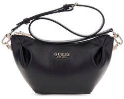 GUESS schoudertas Amorette Top Zip Shoulder Bag Black zwart