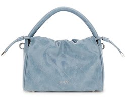 GUESS schoudertas Amys Drawstring Crossbody Slate blauwgrijs