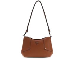 GUESS schoudertas Darcy Convertible Shoulder Bag Cognac Lichtbruin