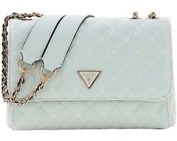 GUESS schoudertas Giully II 2 Compartment Convertible Flap Light Sage mintgroen