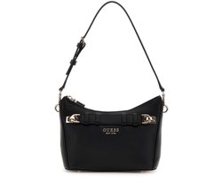 GUESS schoudertas Gregoria Top Zip Shoulder Bag Black zwart