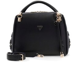 GUESS schoudertas handtas Danya Satchel Black zwart