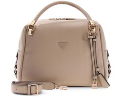 GUESS schoudertas handtas Danya Satchel Taupe
