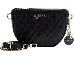 GUESS schoudertas Isemay Mini Crossbody Bag Black zwart