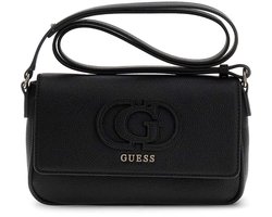 GUESS schoudertas Isola Convertible Xbody Flap Black zwart