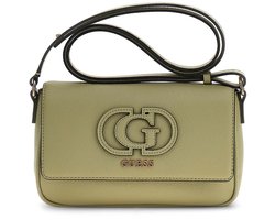 GUESS schoudertas Isola Convertible Xbody Flap Sage kaki