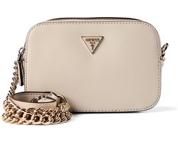 GUESS schoudertas Noelle II Crossbody Camera Bag Taupe