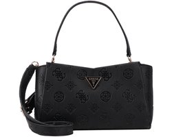 GUESS schoudertas Tisha Crossbody Bag Black Logo zwart