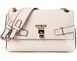 GUESS schoudertas Yesba Convertible Xbody Flap Cream White crème