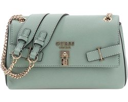 GUESS schoudertas Yesba Convertible Xbody Flap Light Sage mintgroen
