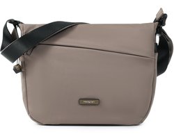 Hedgren Gravity – Crossbodytas M – Water- en stofafstotend – Verstelbare schouderriem – Met sleutelhaak – Polyester - Morel