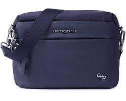 Hedgren schoudertas Furo Totoi Medium Crossover + RFID Peacoat Blue donkerblauw