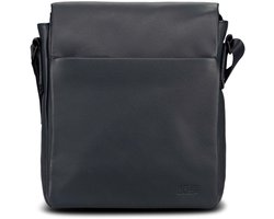 JOST schoudertas met laptopvak Tromsoe Crossover Blue donkerblauw