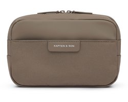 Kapten & Son schoudertas gordeltas Bergen Pro Crossbody Bag Walnut Lichtbruin