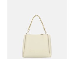 Laurent David Dorine crossbody tas white/goud