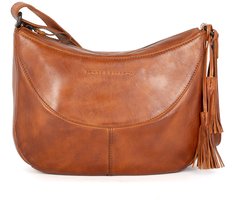 Leren Crossbodytas - Elliana - Brandy Cognac
