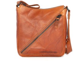 Leren Crossbodytas - Florielle - Brandy Cognac