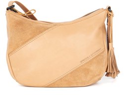 Leren Crossbodytas - Lorain - Camel