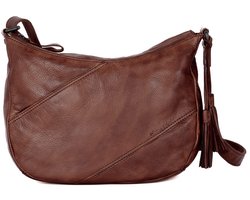 Leren Crossbodytas - Lorain - Donkerbruin