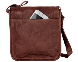 Leren Crossbodytas - Margo - Donkerbruin