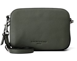 LIEBESKIND BERLIN Leren schoudertas avondtas Harris Luka20 Crossbody Bag Cypress Green donkergroen