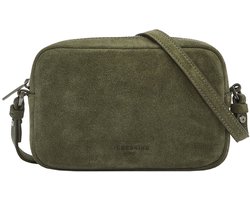 LIEBESKIND BERLIN Leren schoudertas Ella Camera Bag Forest donkergroen