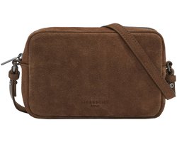 LIEBESKIND BERLIN Leren schoudertas Ella Camera Bag Safari bruine