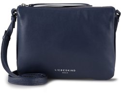 LIEBESKIND BERLIN Leren schoudertas Nina Crossbody Peacoat donkerblauw