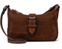LIEBESKIND BERLIN Leren schoudertas Ren Crossbody Bag Safari bruine