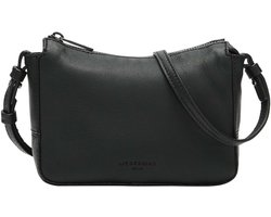 LIEBESKIND BERLIN Leren schoudertas Sky II Crossbody Black zwart