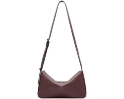 LIEBESKIND BERLIN Leren schoudertas Sky II Crossbody Pomegranate wijnrood