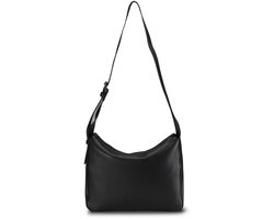 LIEBESKIND BERLIN Leren schoudertas Sky II Hobo Black zwart