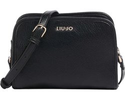 Liu Jo Manhattan Crossbody Dames Tas - PU - Zwart - One Size