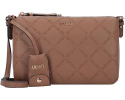 LIU JO schoudertas Adonide Crossbody Bag Suede bruine