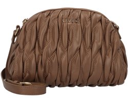 LIU JO schoudertas Aide Crossbody Bag Suede bruine
