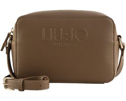 LIU JO schoudertas Halona ECS Camera Case Suede bruine