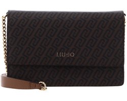 LIU JO schoudertas Manh Crossbody Suede bruine