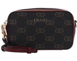LIU JO schoudertas Ridhi ECS Camera Case Red Wine donkerbruin