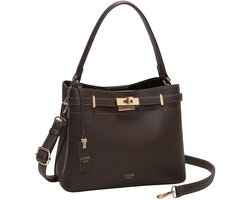 Lycke Oslo Askim Crossbodytas Medium Dames - Imitatieleer - Bruin