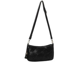 Lycke Oslo Kleine Crossbodytas / Schoudertas Dames - Vardo - Zwart