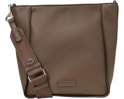 Marc O'Polo schoudertas Vida Hobo Bag Faded Brown bruine