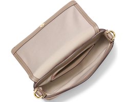 Michael Kors Kleine Crossbodytas / Schoudertas Dames - Leer - Nessa - Taupe